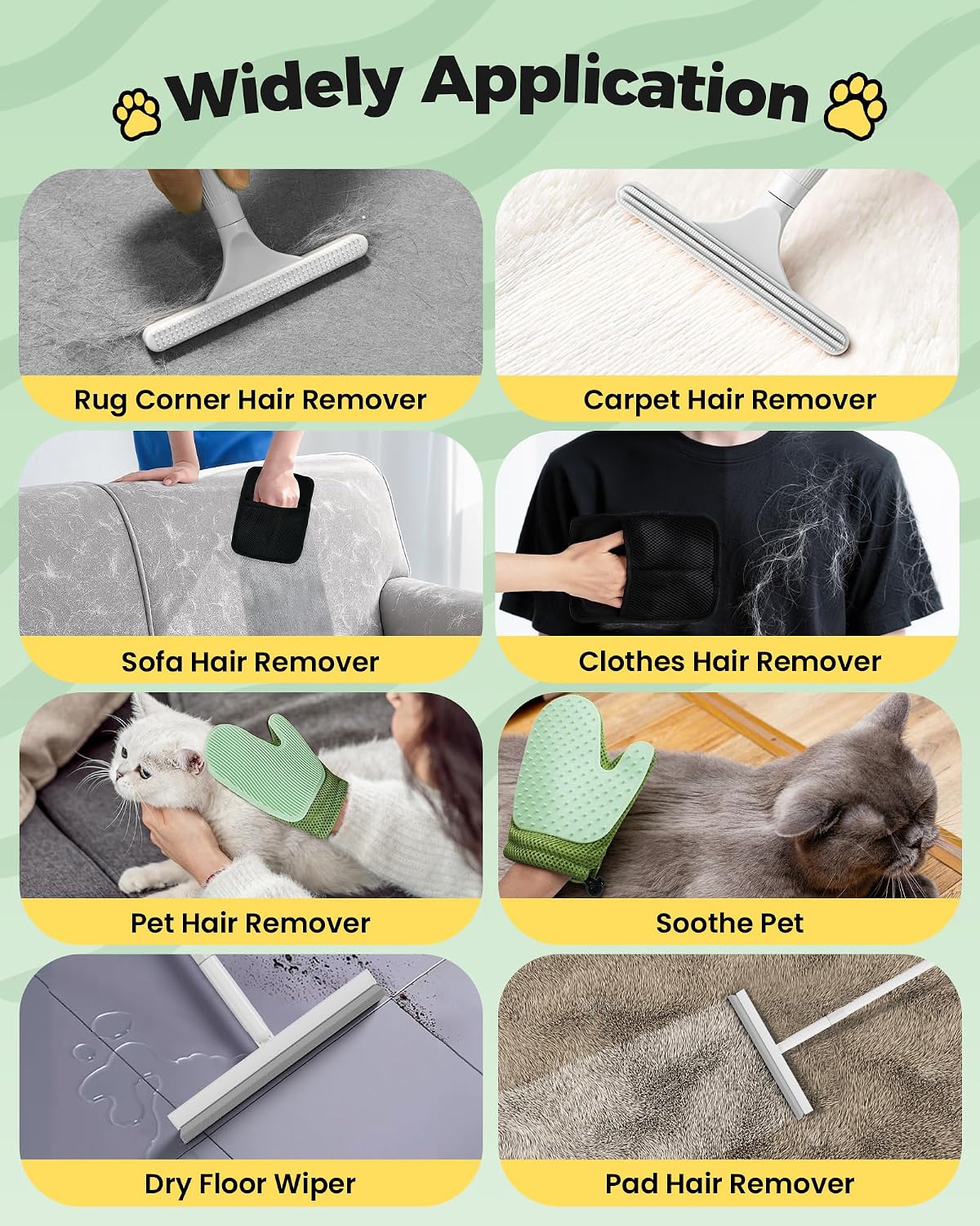 4-in-1 pet hair remover kit product detail 8