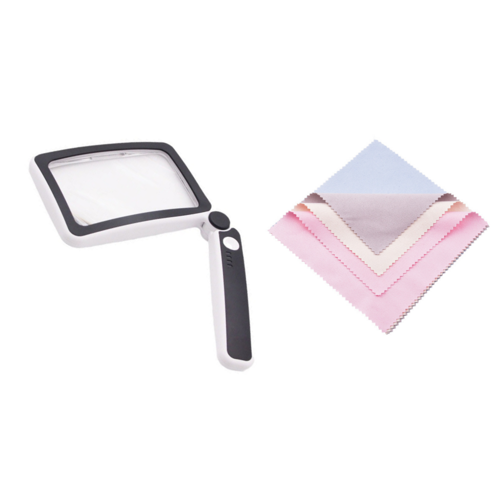 🔥Folding Handheld Magnifying Glass with Light for Reading - Image 11