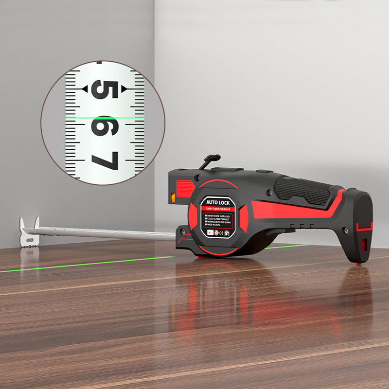2-in-1 Tape Measure with Laser Guide - Image 2