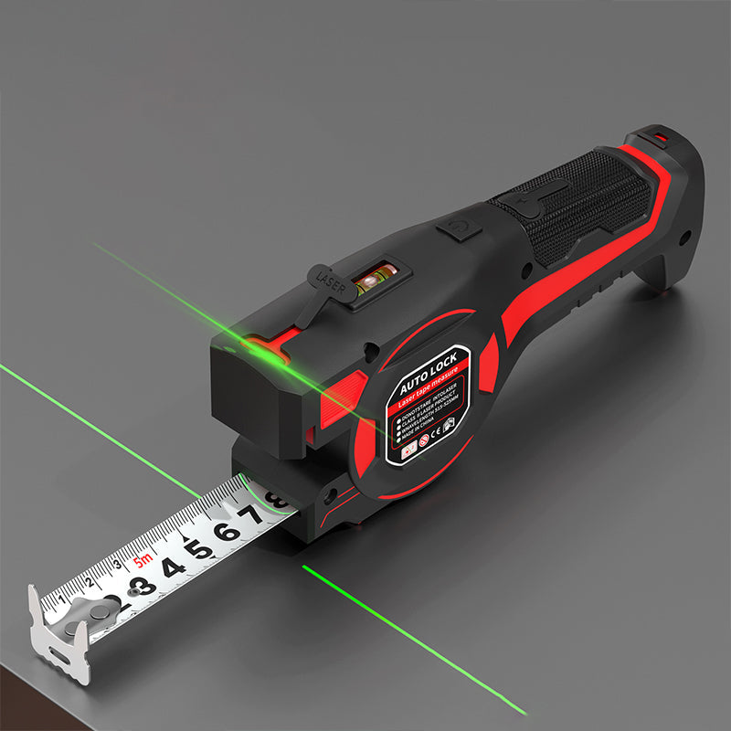 2-in-1 Tape Measure with Laser Guide - Image 6