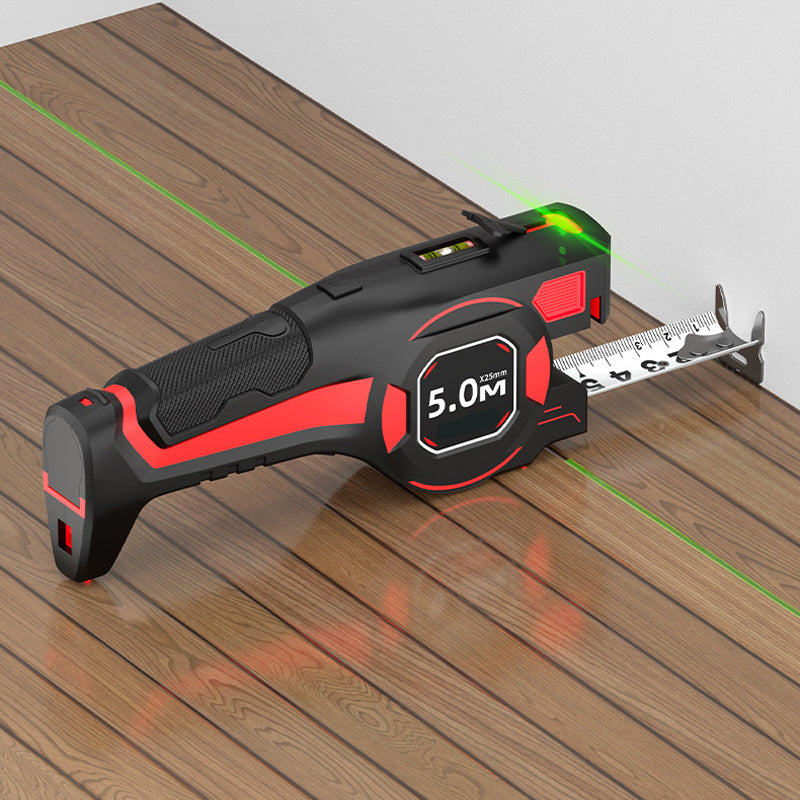 2-in-1 Tape Measure with Laser Guide - Image 3