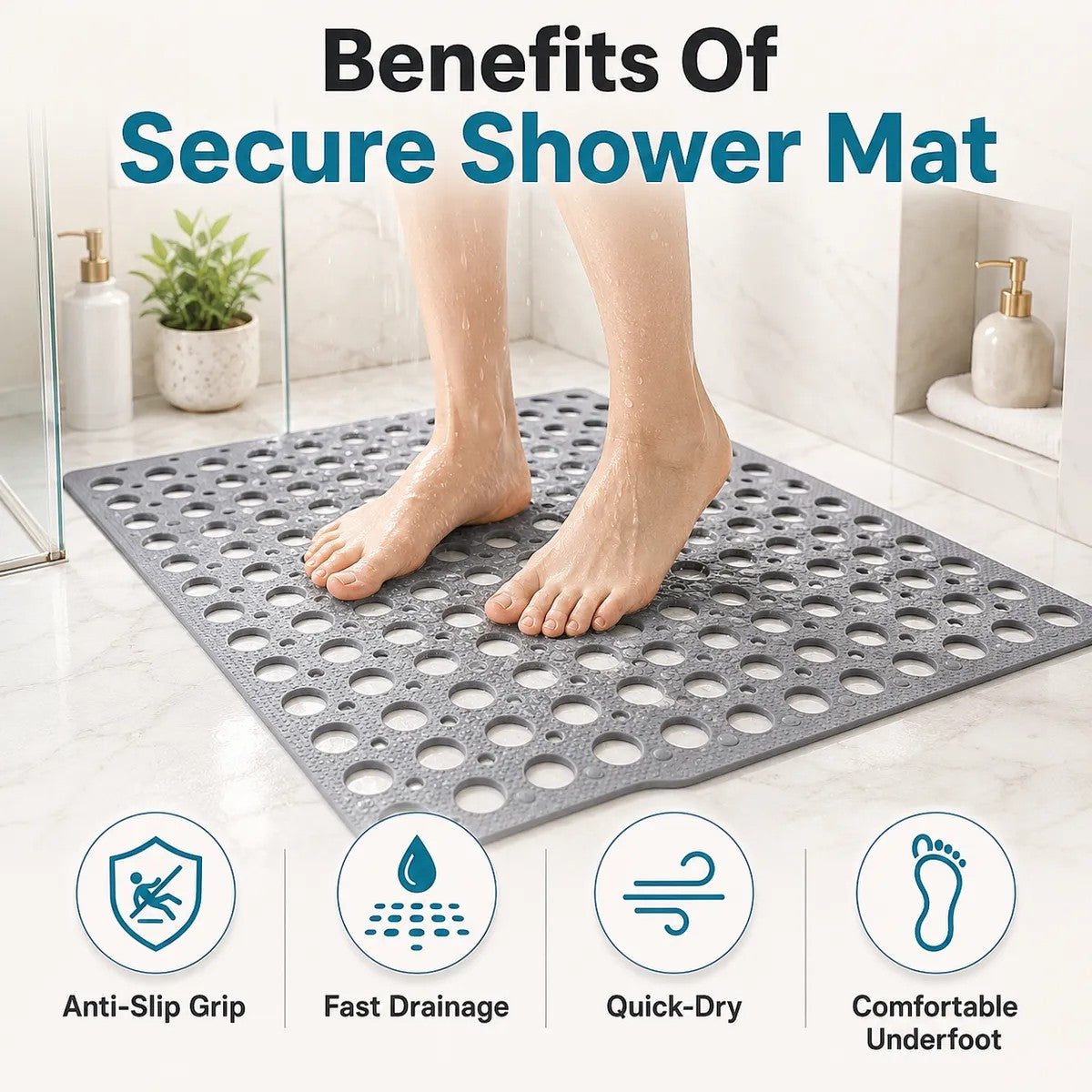 SafeStep Bathroom Safety Mat - Image 2